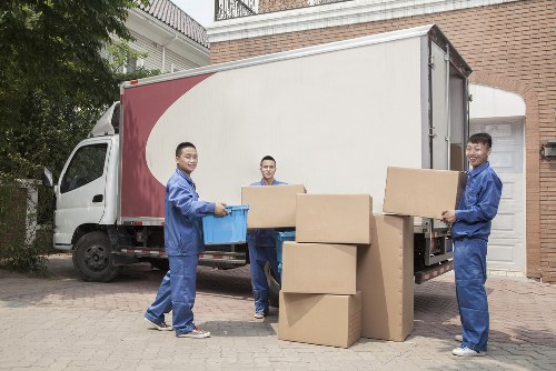 Van service supporting a local move in Finsbury Park