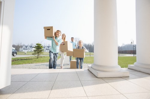 Small office relocation with van transport