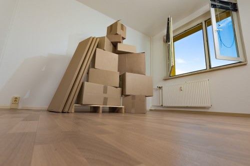 Staff training and careful handling during a local removal