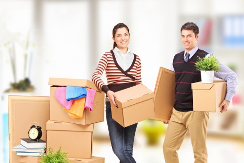Packing supplies and moving boxes for a home move in Finsbury Park