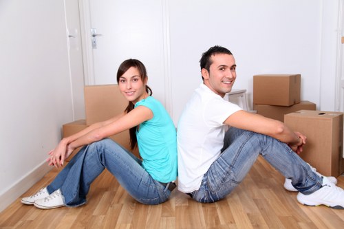 Professional removals support for a flat move in Finsbury Park