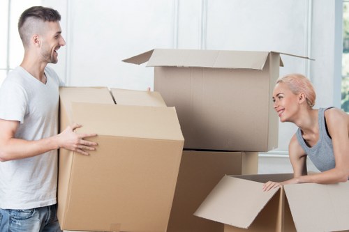 Commercial removals support for offices near Finsbury Park