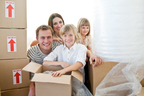Commercial removals support for a local Finsbury Park business