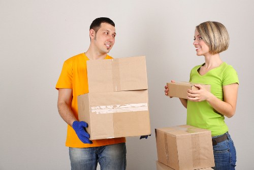 Packing and loading support for a move in Finsbury Park